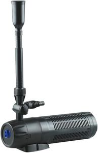 AllPondSolutions Pond Pump Filter with Fountain & 9W UV – 1000L