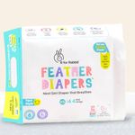 R for Rabbit XS New Born Premium Feather Diaper Pant Style for Baby 0 to 5 kgs (44 Combo Pack Offer)