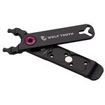 Wolf Tooth Components Pack Pliers - Master Link Combo Pliers Black/Purple, One Size