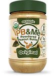 PB&Me Natural Powdered Peanut Butter - Gluten Free, High Protein, Less Calorie Peanut Butter for Smoothie And Protein Shake Add Ins- 87% Less Fat than Regular Creamy Peanut Butter - Original 200G