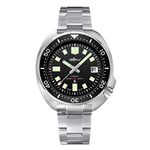 TACTICAL FROG Heimdallr 44mm Stainless Steel Mens Automatic Watch, Sapphire Crystal NH35A Movement Dive Watch Luminous C3, 200 Meter Water Resistant