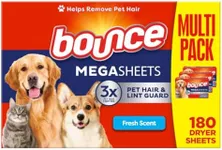 Bounce Pet Hair and Lint Guard Mega