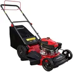PowerSmart Self Propelled Gas Lawn Mower 21-inch with 170cc 4-Cycle OHV Engine, 3-in-1 Walk-Behind Lawn Mower with 5 Adjustable Heights
