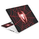 HK Studio Laptop Skin Decal Specific Fit for HP 14" with No Cutting Required, No Bubble, Waterproof, Scratch Resistant, Spider Design - Including Wide Screen and Full Wrist Pad Skin