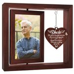 Memorial Gifts for Loss of Uncle-Vetbuosa Uncle Picture Frame, Sympathy Gifts for Loss of Uncle,Bereavement Gifts for Loss of Uncle,Remembrance / Funeral / Condolence Gifts for Loss of Uncle- Fits 4x6