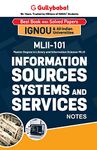 Gullybaba IGNOU MLIS Sem MLII-101 Information Sources, Systems and Services in English - Latest Edition IGNOU Help Book with Solved Previous Year's Question Papers and Important Exam Notes