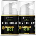 [2-PACK] Premium Hemp Cream -4oz- 5