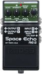 BOSS RE-2 SPACE ECHO – Tape Echo Delay Reverb Effects Pedal. Modern Compact Recreation of the Legendary Roland RE-201 Space Echo