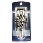 Schick Quattro Razor Handle - 1 ea