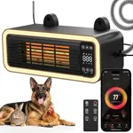 Smart WiFi Dog House Heater with Th