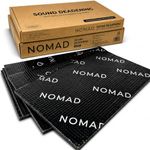 NOMAD Sound Deadening Mat Self Adhesive 40 Sheets 2mm Butyl Van Campervan Insulation & Sound Proofing Material, Covers 3.75Sq.M. for Camper Van Conversion Reduce Road Noise Rattles Panel Vibration