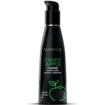 Wicked Sensual Care Aqua Candy Apple 4 oz (120 mL)- Water-Based Lubricant, Propylene Glycol & Glycerin Free, pH Balanced, Compatible with All Toy Materials, Sweetened with Stevia