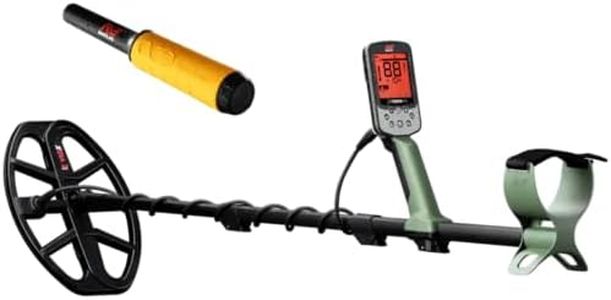 Minelab - X-Terra Pro - Waterproof Metal Detector Bundle with Pro-Find 35 Waterproof Pinpointer for Experts with Tone ID & Adjustable Sensitivity (Built-in Flashlight, Holster & Lanyard Included)