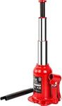 BIG RED ATH80802XR Torin Double Ram Welded Bottle Jack for Car Auto Repair and House Lift, 8 Ton (16,000 lb) Capacity, Red