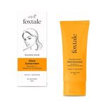 FoxTale Vitamin C & Niacinamide Glow Sunscreen Spf 50 Pa++++, Lightweight, Fast Absorbing, Uva And Uvb Filters, Prevents Tanning, No White Cast, Non-Greasy, For Men&Women, All Skin Types - 50 Ml