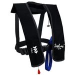 Suplvmc Adult Inflatable Life Jacket/Kayak Buoyancy Vest | Fishing Sailboat PFD Thin Weight Suitable for up to 330 pounds