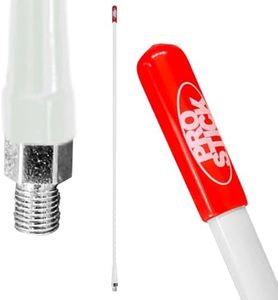 Prostick 2` Foot Fiberglass 1000 Watt - White CB Radio Antenna