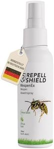 RepellShield® Natürliches Wespenspray mit Geraniol -100ml - Präzise Vertreibung durch Insektenspray als Wespen Abwehr - Zitrusduft