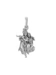 AKSHAT SAPPHIRE Sterling Silver (92.5% purity) God Radha Krishna Pendant for Men & Women Pure Silver Lord Radha kishan Locket for Good Health & Wealth