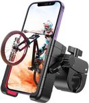 Pomefar Bike Phone Mount Holder, Motorcycle Phone Mount for Electric Scooter, Mountain, Dirt Bike and Motorcycle, 360° Rotate Suitable for iPhone & Android Smartphones from 4.5-7.0 inches