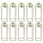 Gold Flower Stand for Wedding 10 Pc