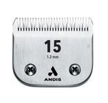 Andis Carbon-Infused Steel UltraEdge Dog Clipper Blade, Size-15, 3/64-Inch Cut Length (64072)