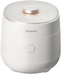 CUCKOO Twin Pressure Rice Cooker 10-Cup Uncooked / 20-Cup Cooked with Induction Heating Technology, Silent Pressure System, Open Cooking Mode, Dynamic Display, Eco Inner Pot, White (CRP-OHTR1009FW)