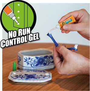 Gorilla Super Glue Gel 3g, 2-Pack – Fast Setting, No-Run, All Purpose