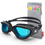 ZIONOR Kids Swim Goggles, G1MINI SE Anti-fog Clear Lens Swimming Goggles for Kid Child 6-14