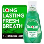 Scope Classic Mouthwash Original Formula, 33.8 Oz