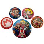 Pyramid International Super Mario Badge, Multi-Colour, 10 x 12.5 x 1.3 cm