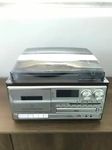 10 in 1 Multi Function OEM Brand Player Cassette Deck,CD,Vinyl(33,45,78 RPM),FM,SD,Bluetooth funtions Recording to USB/SD(Record Live Streaming of Apple Music & Amazon Music & Audio to USB).