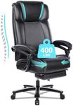 Office Chair with Footrest 400lb Bi
