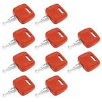 EMSea 10pcs Ignition Starter Key RE183935 Compatible with John Deere Tractor 4120 4210 4310 4320 4410 4510 6010 6410 6610 6910