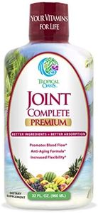 Joint Complete Premium- Liquid Joint Supplement w/Glucosamine, Chondroitin, MSM, Hyaluronic Acid – for Bone, Joint Health - 96% Max Absorption– 32oz, 32 serv