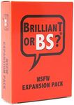 Brilliant or BS? NSFW Expansion Pack - Hilarious Bluffing Game for 4-6 Players, Adult Trivia Party Game, Ages 18+