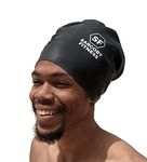 Sargoby Fitness Swimming Cap for Dreadlock Braids Dreads or Afro Hair Extra Large Swimming Cap for Bulky Hair Designed for Afro Dreadlocks Swimming Cap