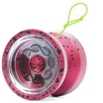 YoYo Factory DNA Metal Yo Yo – Professional YoYo for DNA Magic Yoyo Play | Trick YoYo Style Unresponsive Yo-Yo for Kids, Teens & Adults - Red / Black
