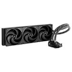 ARCTIC Liquid Freezer II 420 - Multi-Compatible All-in-One CPU AIO Water Cooler, Efficient PWM Controlled Pump, Fan Speed: 200-1700 RPM (Controlled via PWM), LGA1700 Compatible - Black