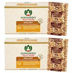 Maharishi Ayurveda Amlant For Acidity Heartburn Gas & Bloating Strengthens Digestive System Helps in reducing Acidity Recurrence Quick Relief from Acidity Clinically Proven Enriched with Haritaki and other 14 other potent Herbs (60 X 2) 60 Tablets Pack of 2