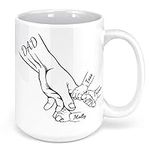 Prints Fun Personalized Dad Hands M