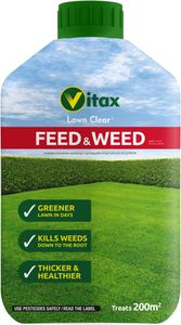 Vitax Feed & Weed Concentrate – Lawn Fertilizer and Weed Killer