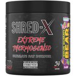 Applied Nutrition Shred X Fat Burner - ABE All Blak Everything Fat Burner, Thermo Weight Management (300g - 30 Servings) (Sour Gummy Bear)