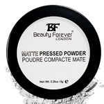 Beauty Forever Matte Pressed Powder, Oil Free & Lightweight, 8gms (00 Translucent)