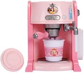 Disney Princess Style Collection Toy Espresso Machine for Kids, Coffee Maker Play Kitchen Accessories Gift for Girls & Kids