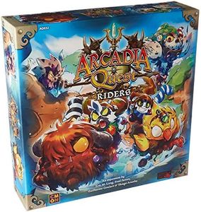 CMON Fantasy Flight Games Current Edition Arcadia Quest Riders Board Game, Various
