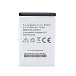 PONDWAY 2000mAh 3.7V 7.4Wh Mobile phone Rechargeable Battery Model BDA-2000A Compatible with Doro Phone 8031 8031C 8030 Liberto 825 822 PhoneEasy