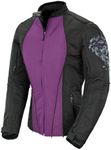 Joe Rocket Alter Ego 3.0 Women's Textile Motorcycle Riding Jacket X-Small Purple/Black