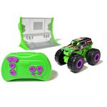 Monster Jam, Official Grave Digger Remote Control Monster Truck, Small 1:64 Scale, includes Ramp, RC Cars Kids Toys for Boys and Girls Ages 3 4 5 6 and up