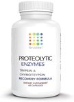 BRUIZEX Proteolytic Enzymes: Trypsin & Chymotrypsin Recovery Supplement for Bruising, Swelling Relief | Care for Skin Scars & Keloids, Healing & Recovery After Surgery, Sports Injury | 60 Capsules